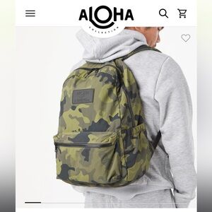 Aloha collection camo backpack